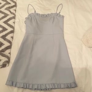 Super cute blue dress!